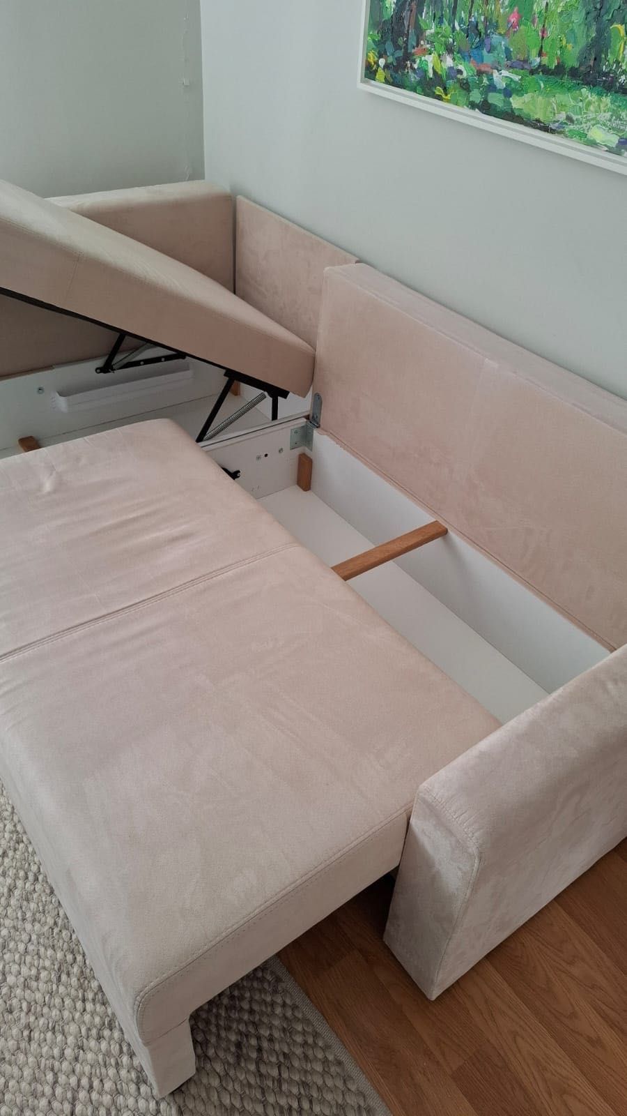 Narożna sofa  z funkcją spania (Agata Meble) - Stan Idealny!