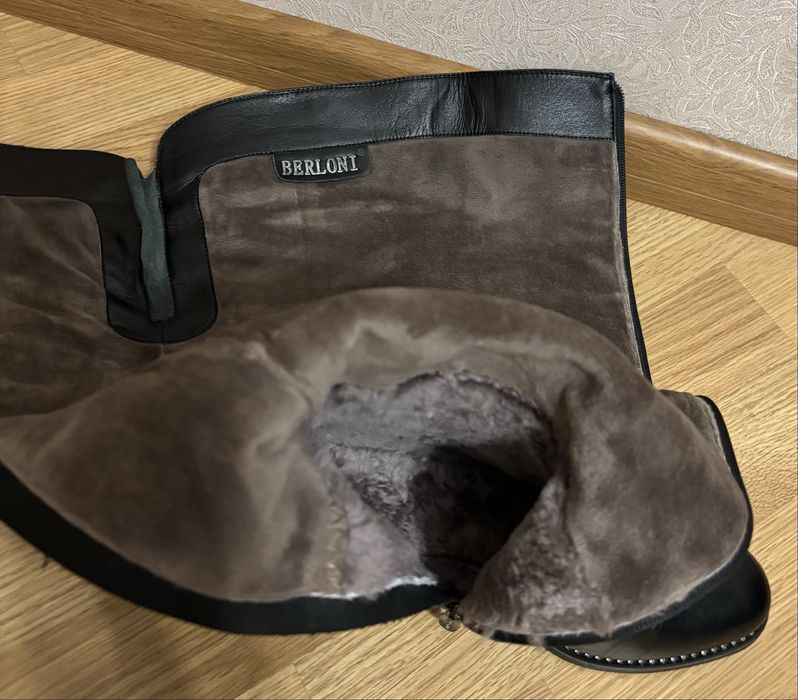 Жіночі зимові (єврозима) шкіряні чоботи