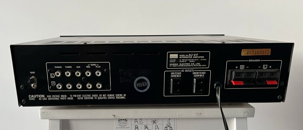 Sansui AU-217 - stan oryginalny