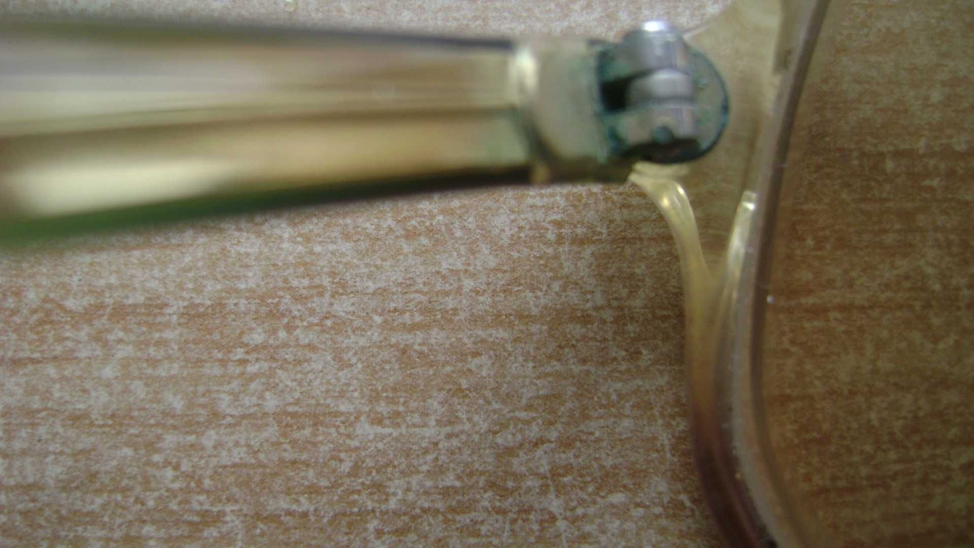 Starocie z PRL - Okulary damskie korekcyjne -2,5 dioptrii rozstaw 12cm