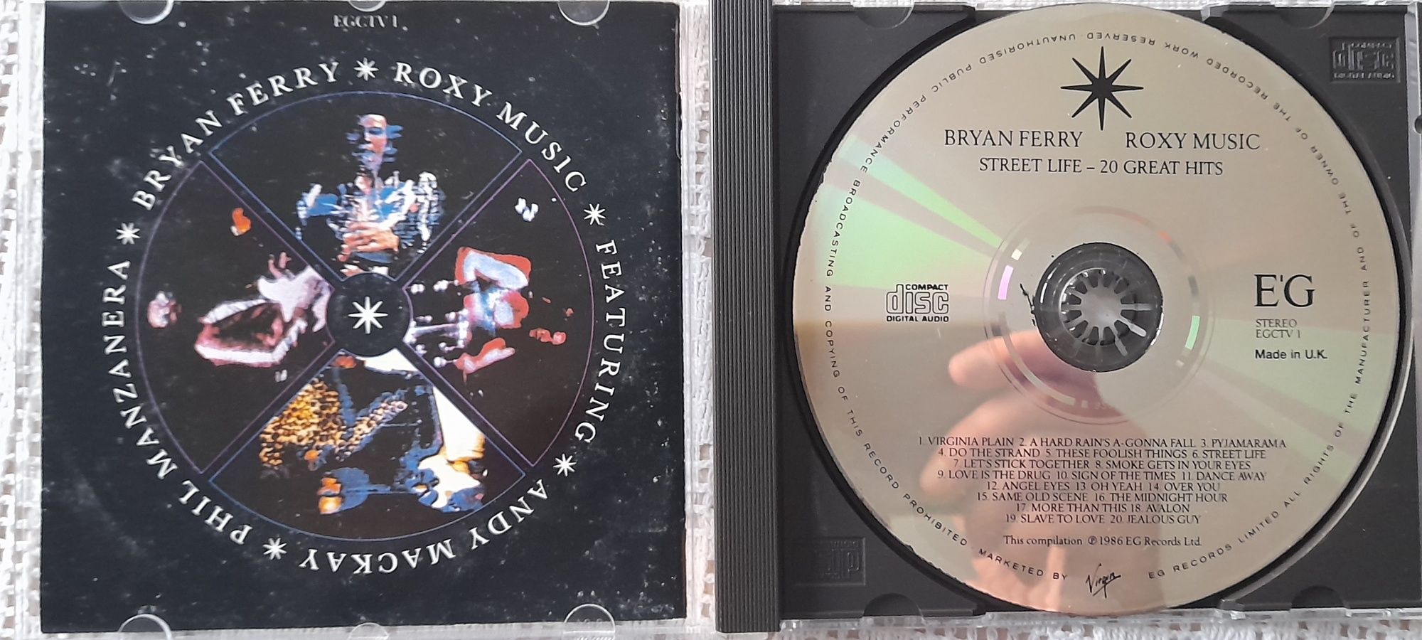 CD Bryan Ferry e Roxy Music 5€ cada
