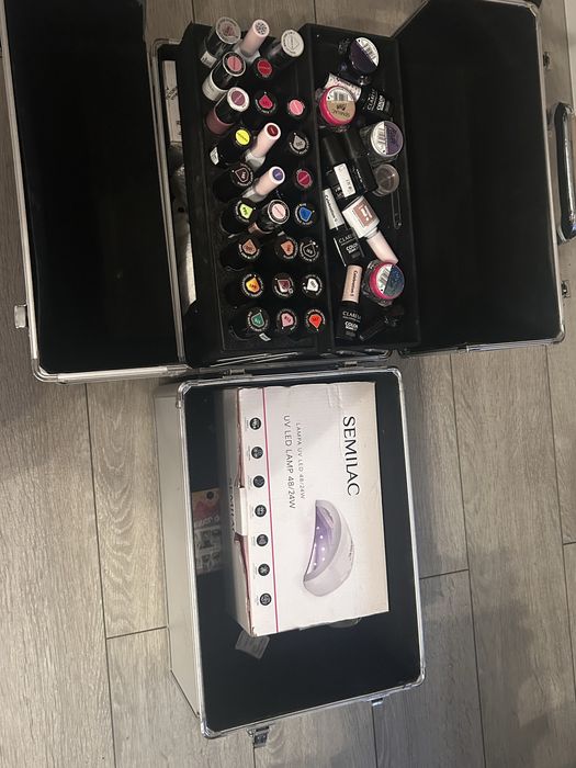 Lakiery hybrydowe semilac, neonail + gratisy