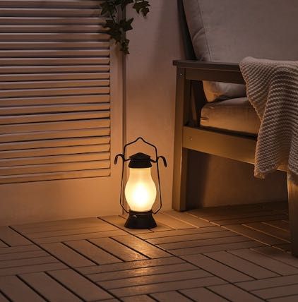 Lampa LED stołowa nocna ogrodowa lampka lampion