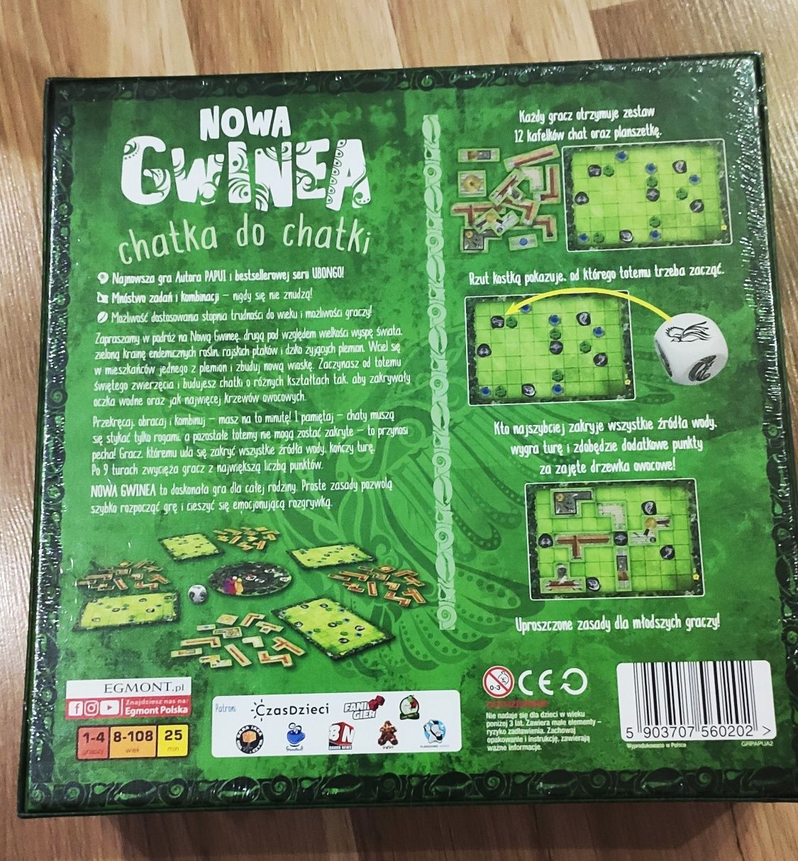 Gra Nowa Gwinea Chatka do chatki