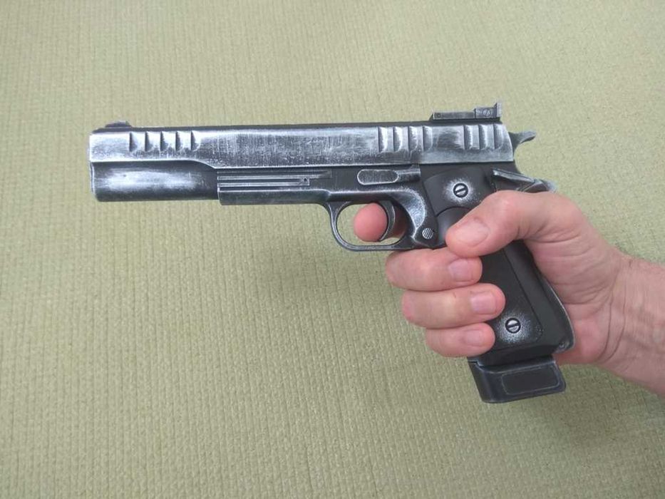 Детский Пистолет Colt Пластмассовый на пульках - Игрушка