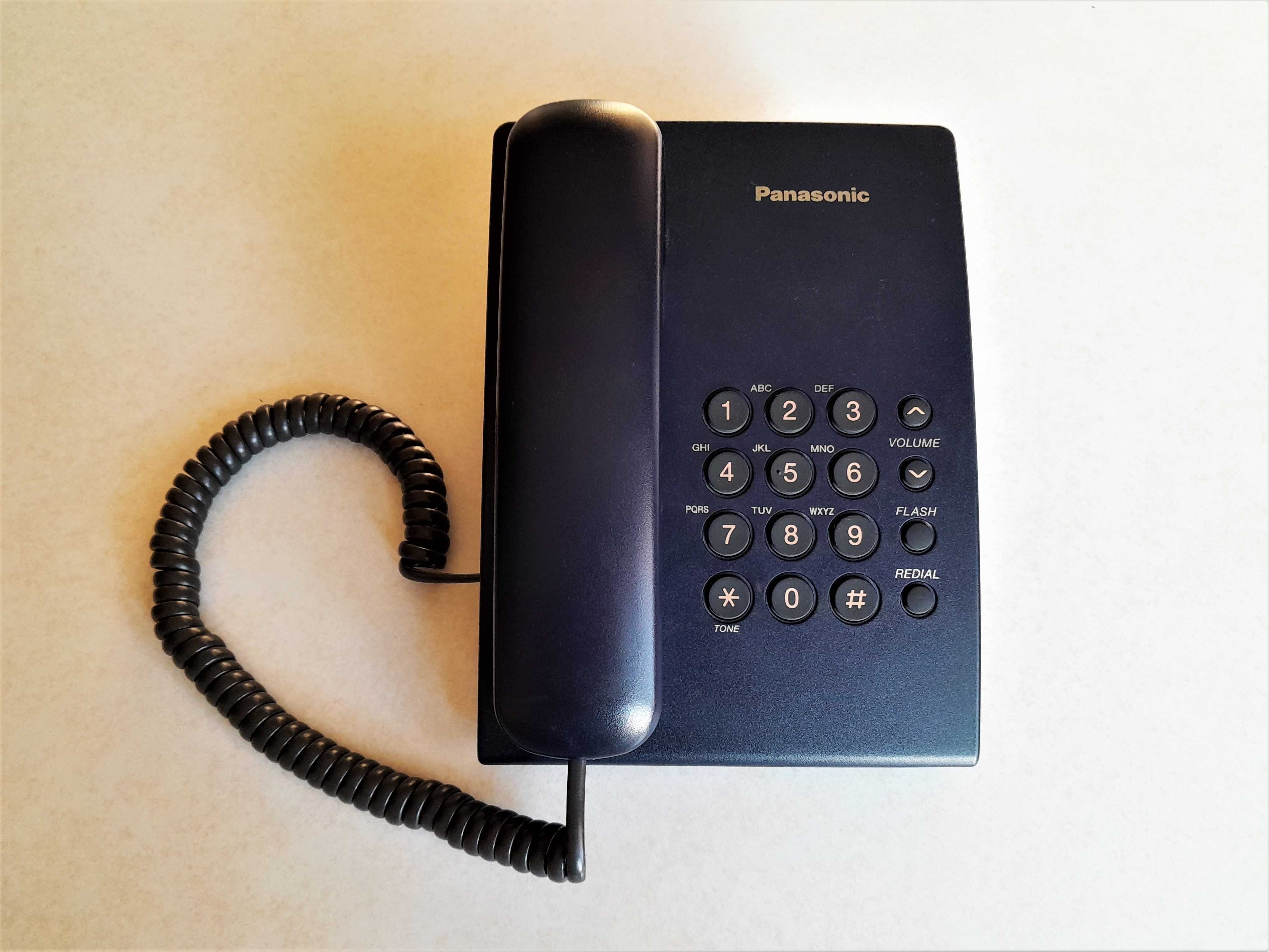 Телефон Panasonic KX-TS2350UAB + адаптер під радянську тел. розетку