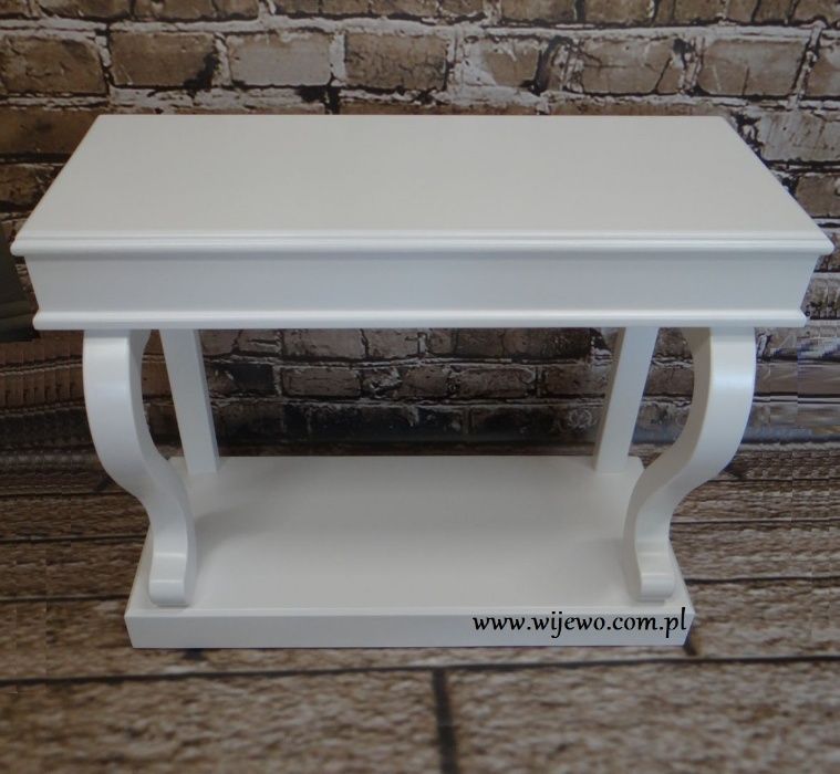 KONSOLA DREWNIANA STOLIK SALON stylowa producent na wymiar