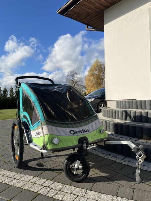 Przyczepka rowerowa Riksza Qeridoo Sportrex 2