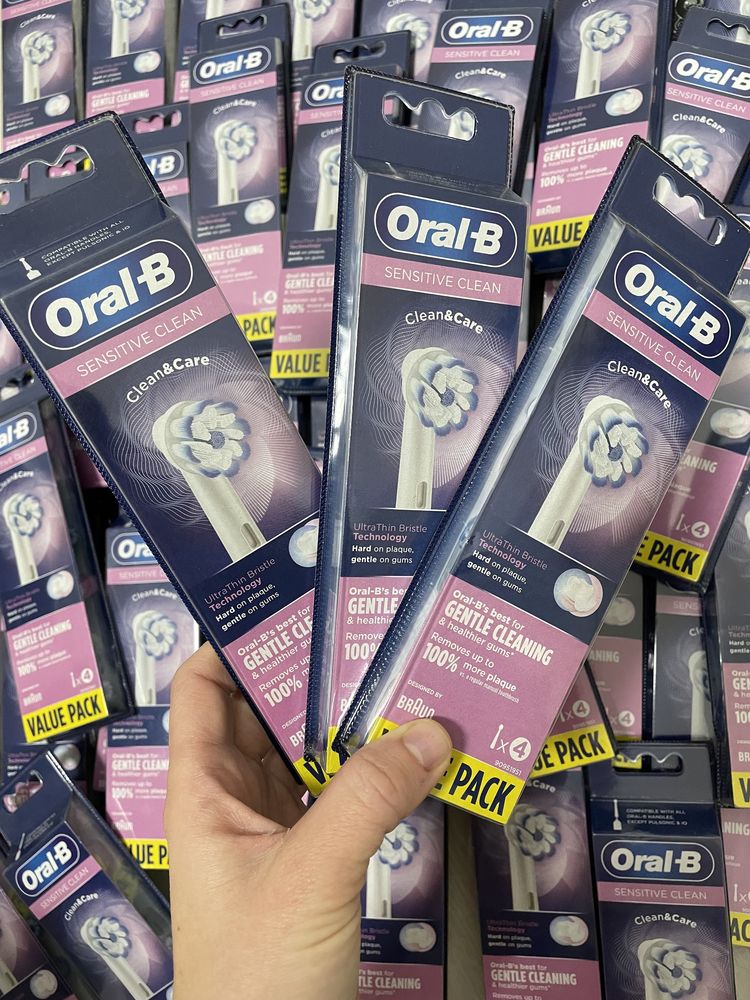 Насадки з Німеччини Oral-B Braun на Електричні зубні щітки