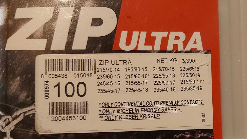 Łańcuchy śniegowe König Zip Ultra 9mm rozmiar 100