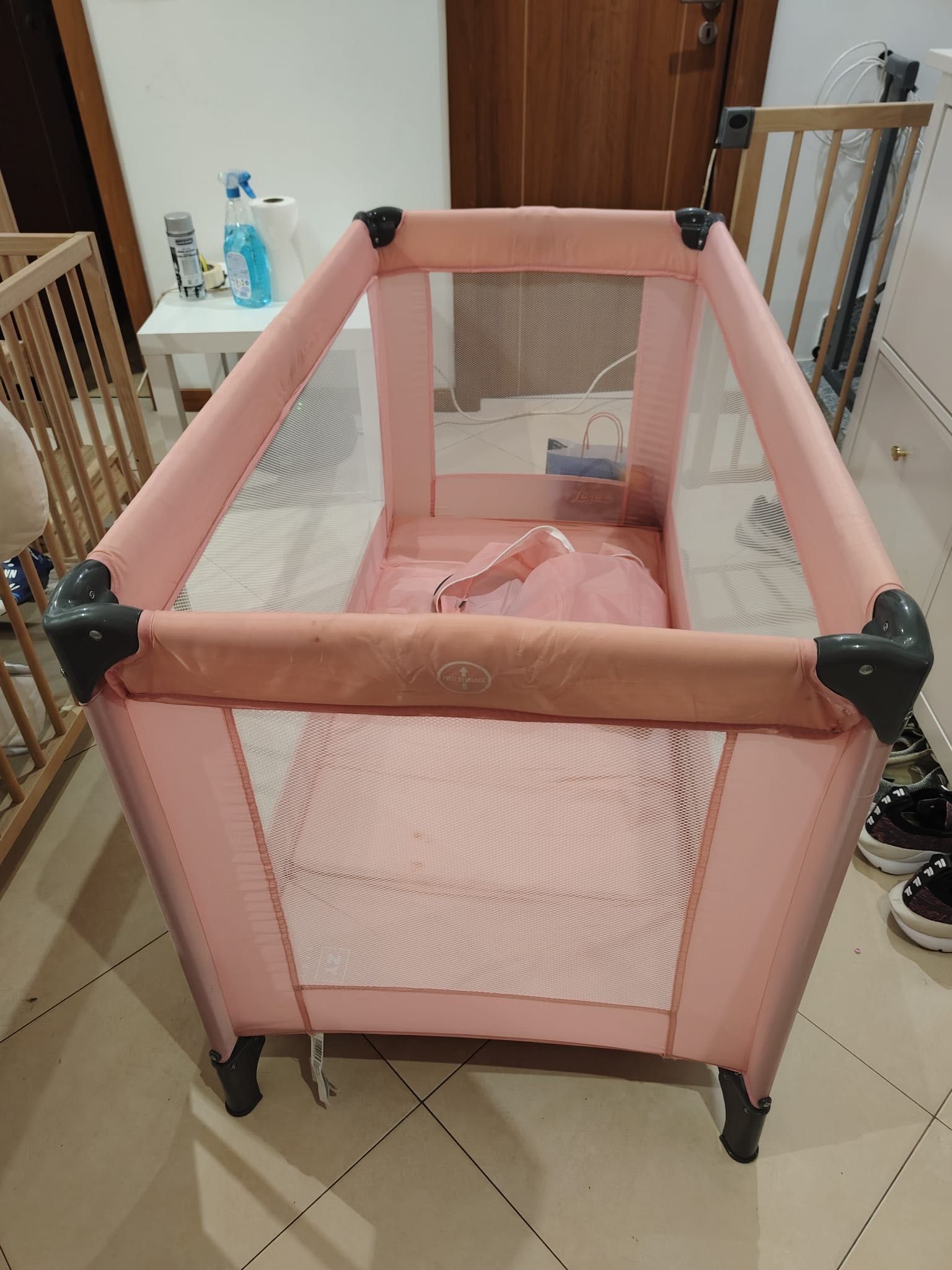 Cama viagem criança
