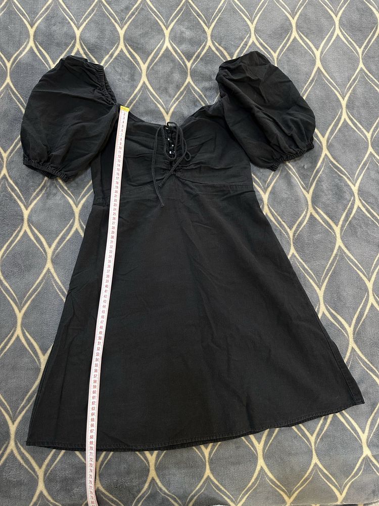 Плаття чорне літнє h&m
