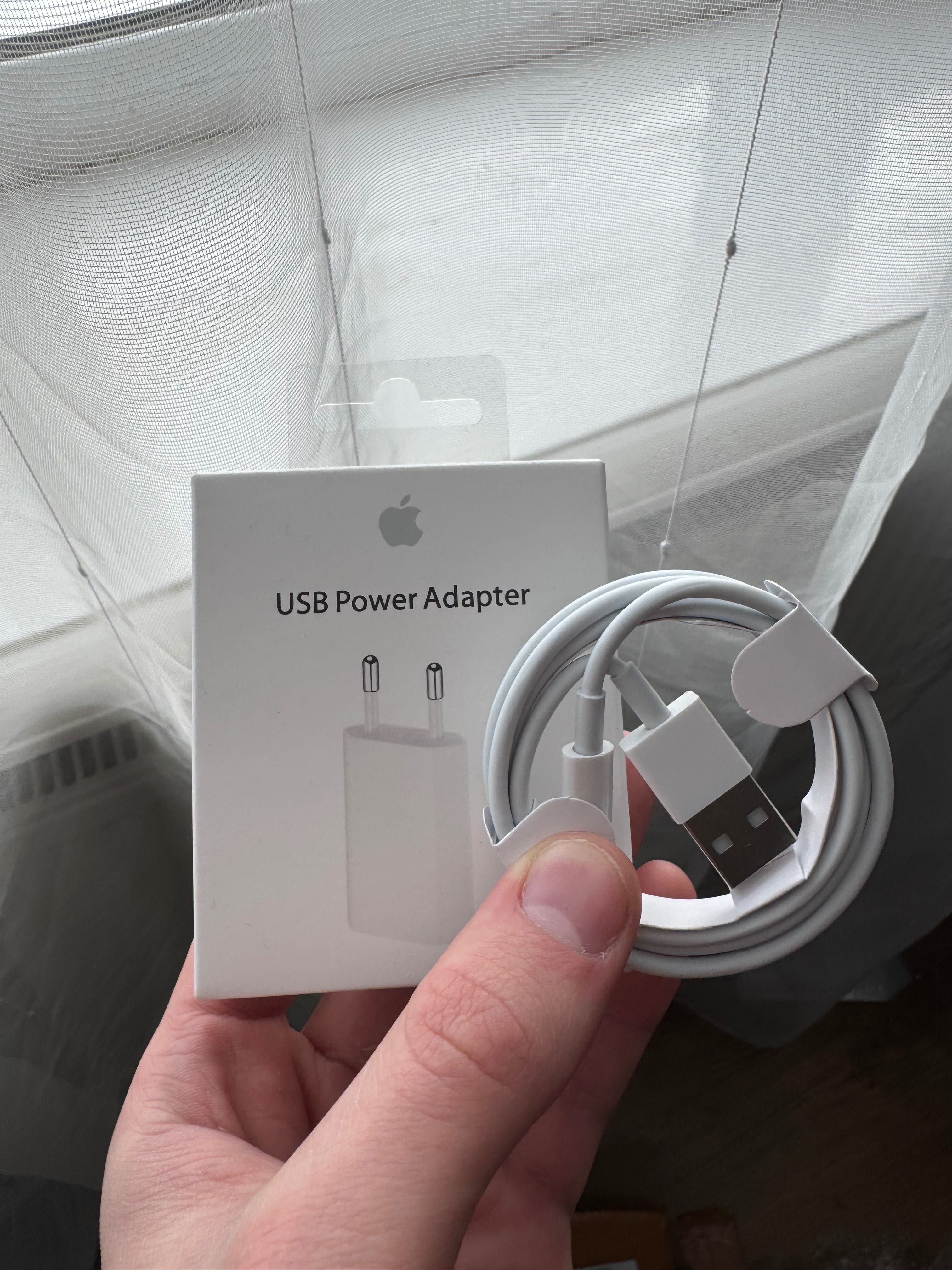 Комплект Блок Зарядка Айфон + Кабель Шнур USB Зарядка Iphone Lightning