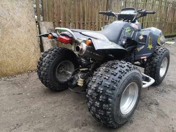 Quad Honda TRX Barosa SWAP Kawasaki 500 Homologacja