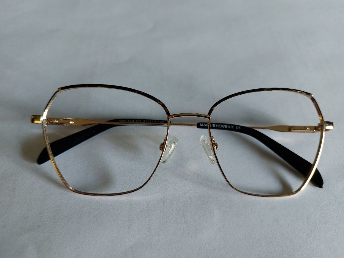 Oprawki metalowe damskie Massi Eyewear