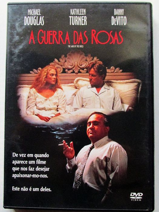 DVD - A Guerra das Rosas, com Kathleen Turner, Michael Douglas, Vito
