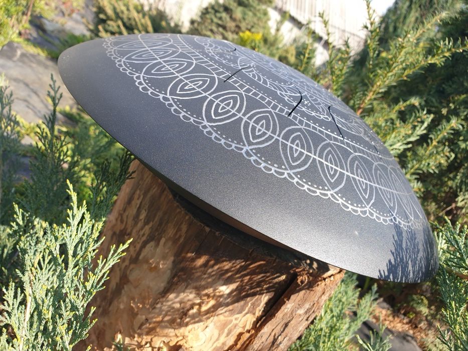 Пелюстковий барабан 8 нот. Глюкофон PetalDrum. Ручної работи.