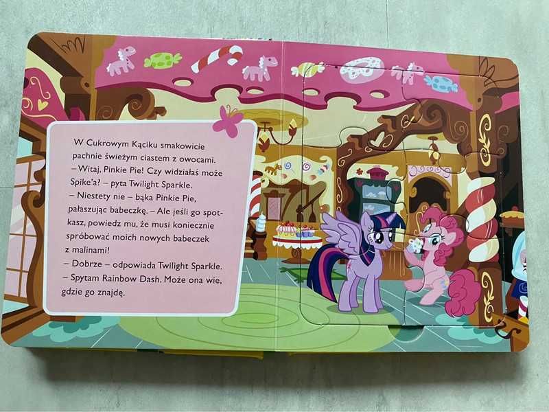 My Little Pony, Kucyki Pony - Moja książeczka z puzzlami, 3+