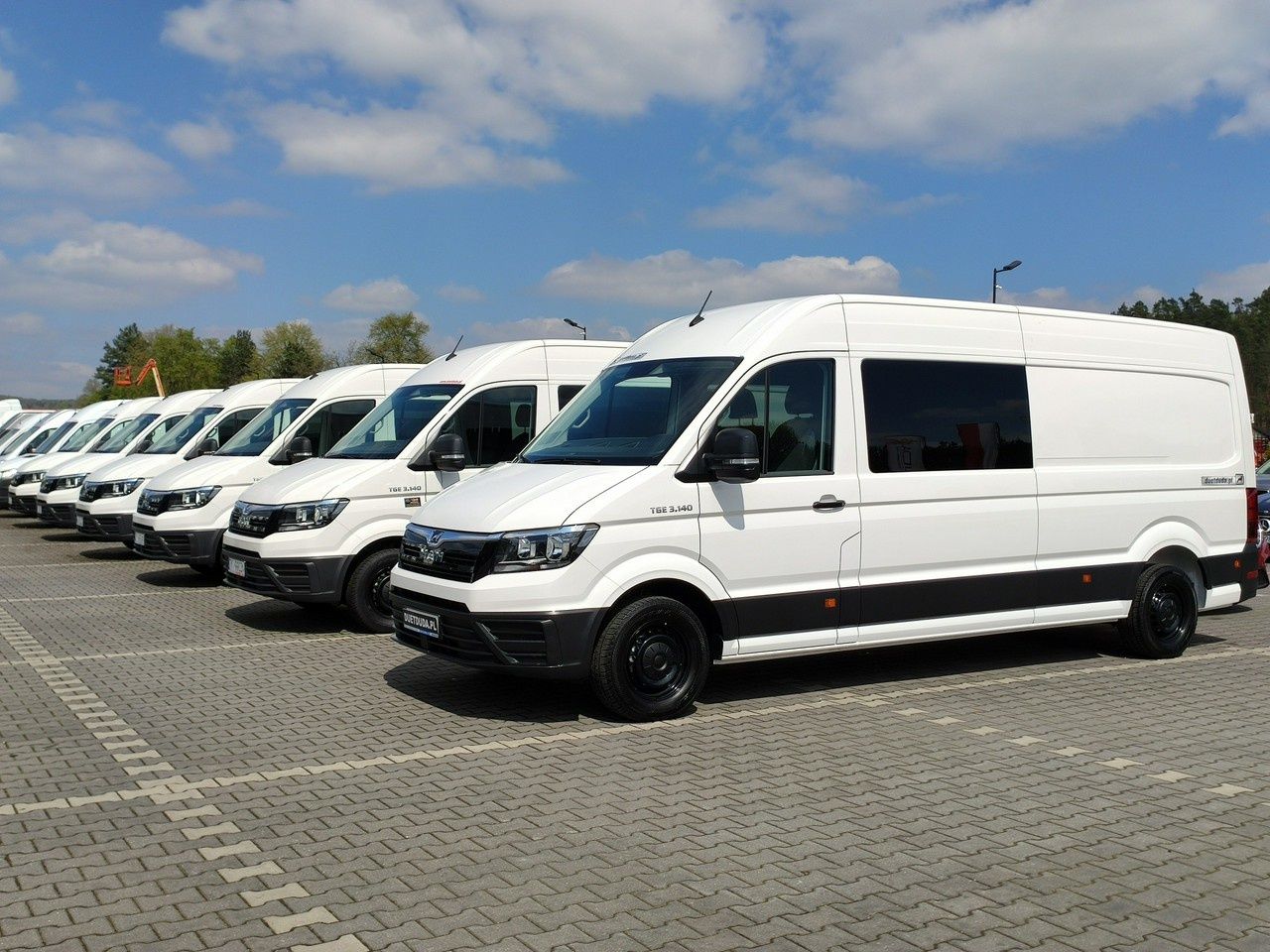 Brygadówka XXL automat! 180KM 7 os wynajem