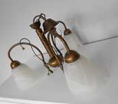Lampa sufitowa PRL