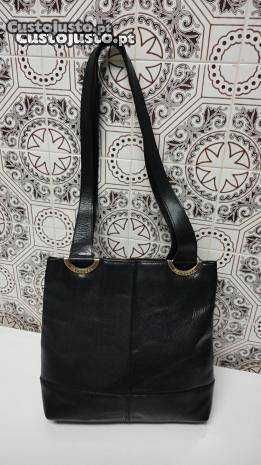 Mala de senhora em pele Princesa azul escuro