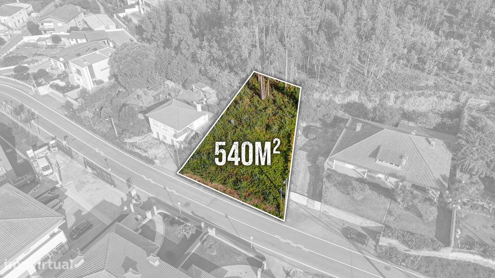 TERRENO PARA CONSTRUÇÃO _ 540m² _  LOBÃO _ Sta. maria da Feira