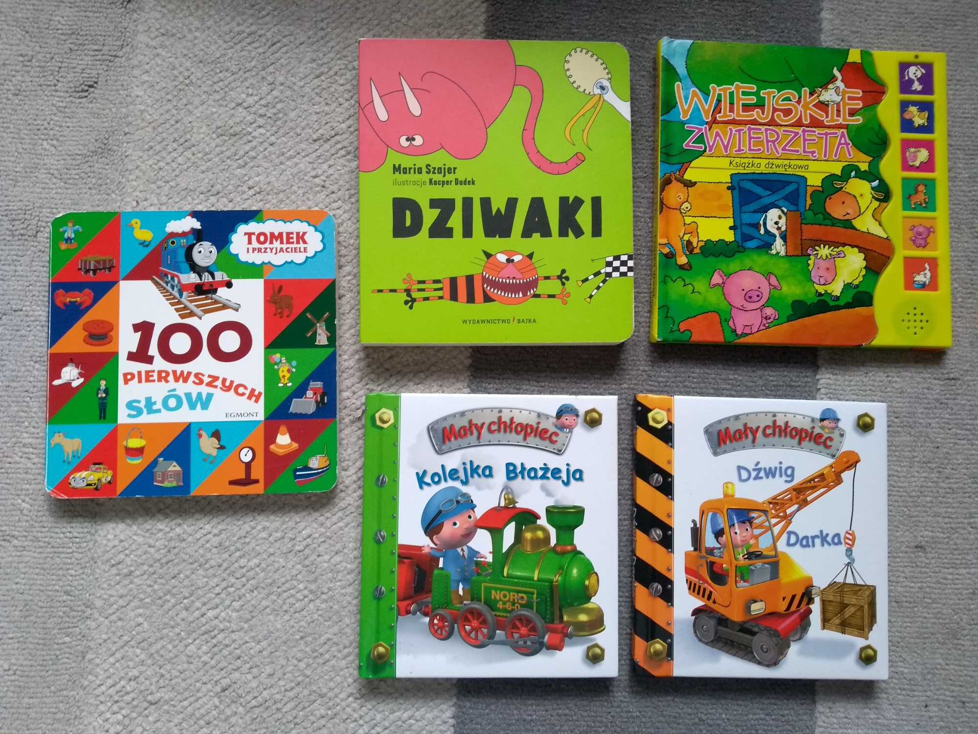 Książeczki dla chłopca 1-3 latka (Tomek i przyjaciele, Mały chłopiec)