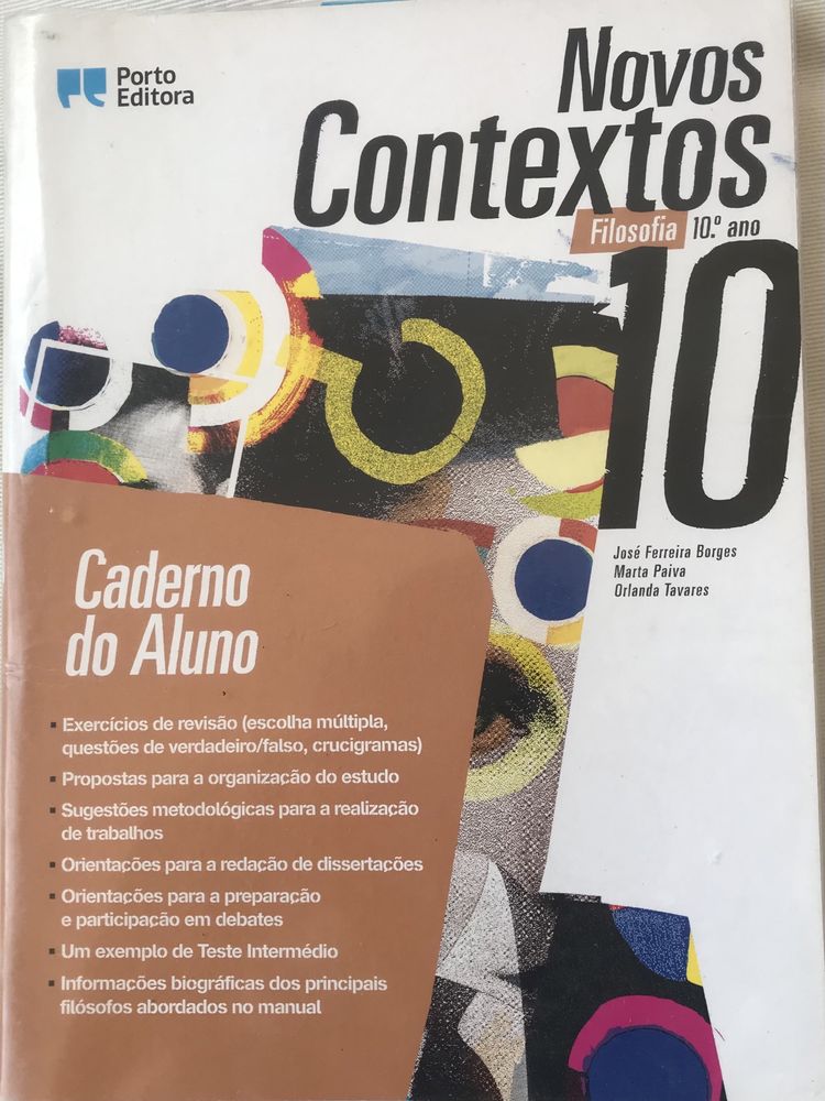Novos contexto Filosofia 10 ano Porto editora