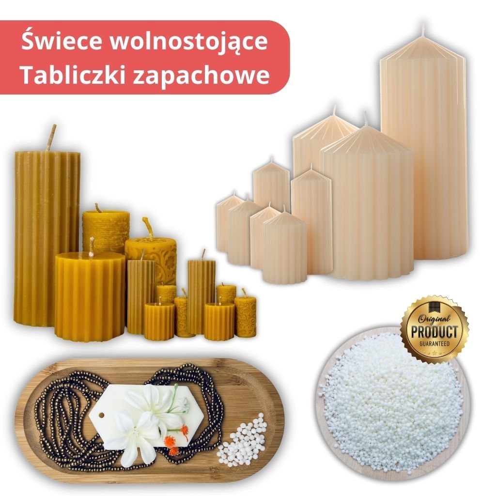 Naturalny wosk sojowy do świec Kerax Pillar 4120  5kg