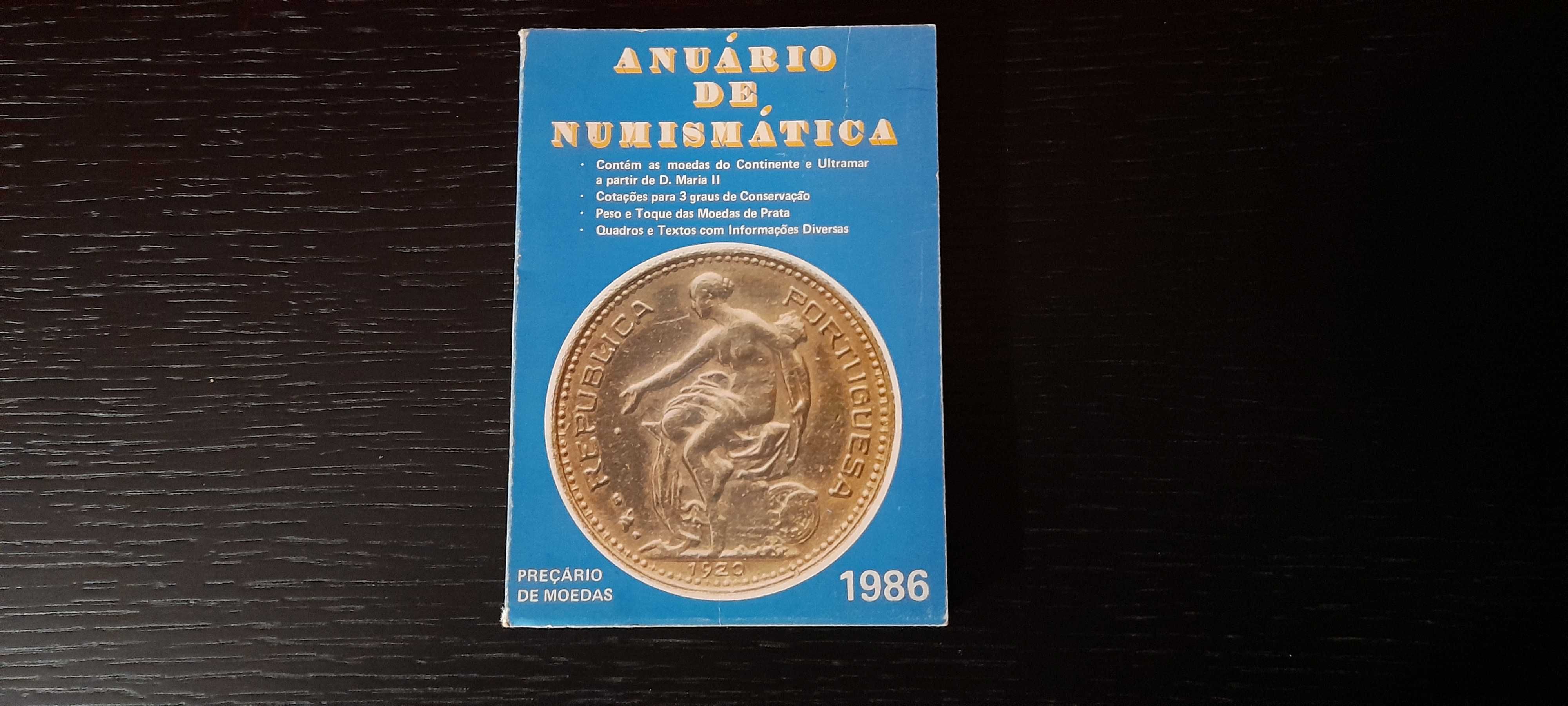 Livro numismática antigo