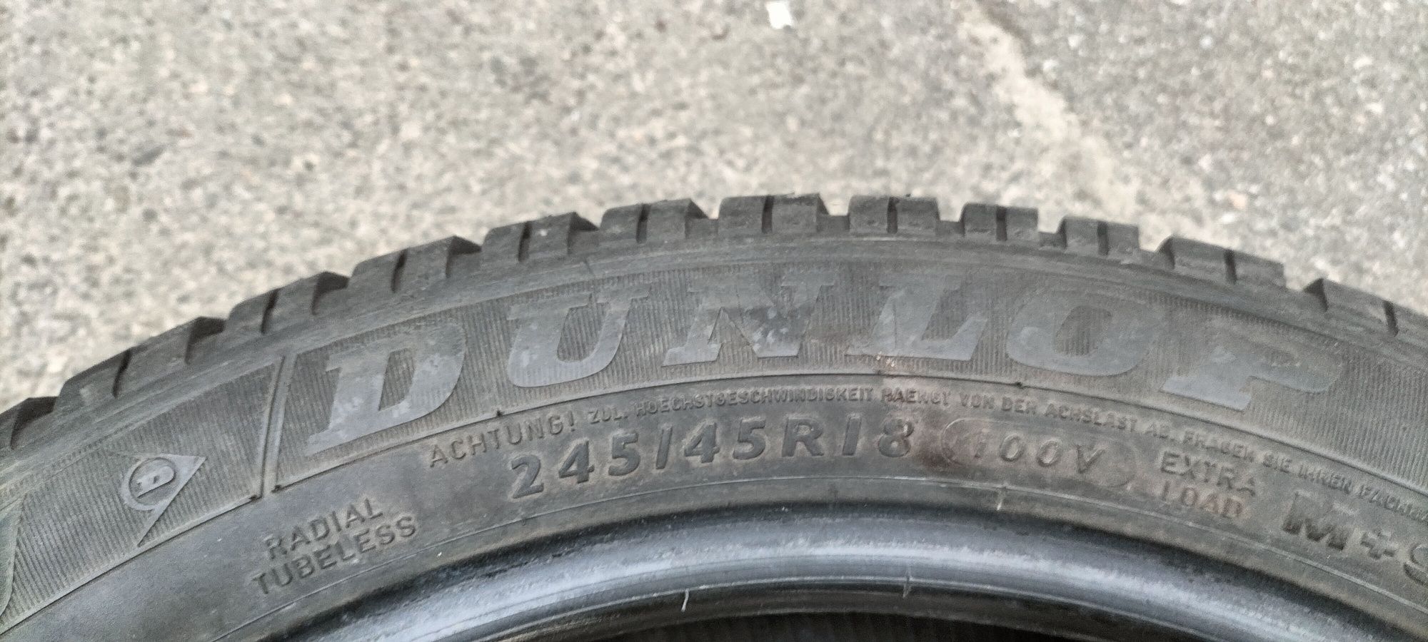 DUNLOP 4 245/45/18