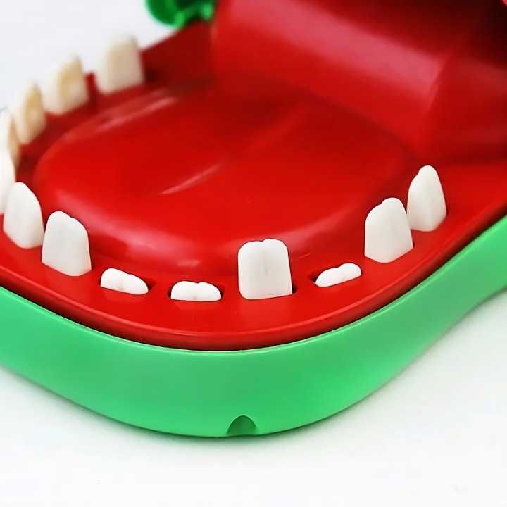 Gra Krokodyl Kajman Zabawka Dla Dzieci Aligator Ząbek U Dentysty Duży