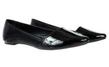Rozmiar: 38 Baleriny Lakierki Eleganckie Czarne Buty Damskie 6401