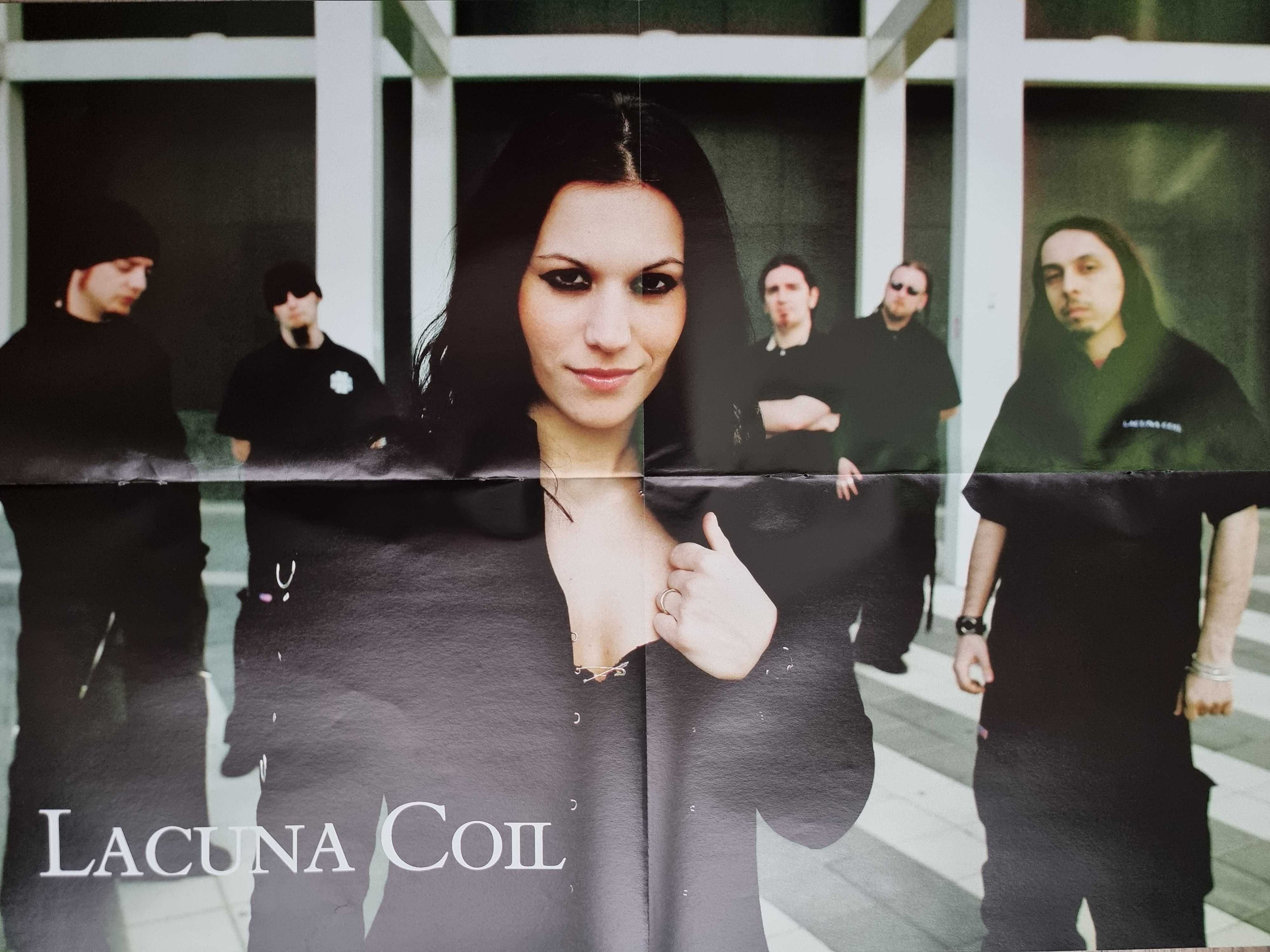 UNIKAT! Metal Hammer 12/2004 - Slayer, Plakaty: Megadeth i Lacuna Coil