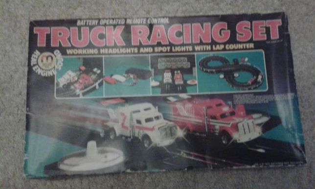 Pista truck racing set antiga