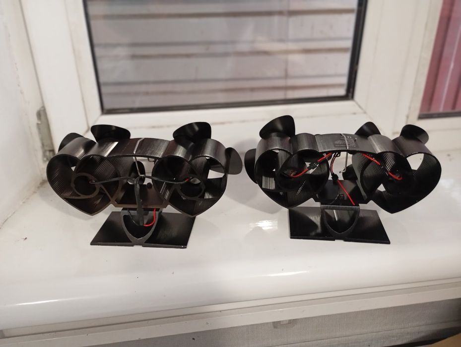 Термоелектричний вентилятор(Чехія) на камін,піч,буржуйку