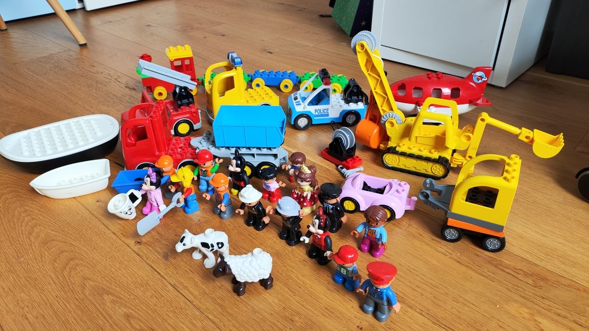 Pudło używanego LEGO Duplo