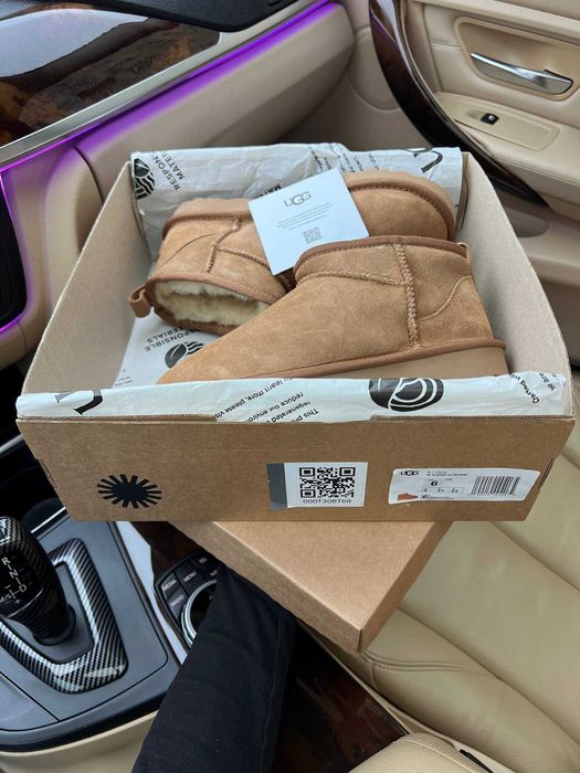 Уггі UGG Ultra Mini Brown Chesnut Угг (36-41)