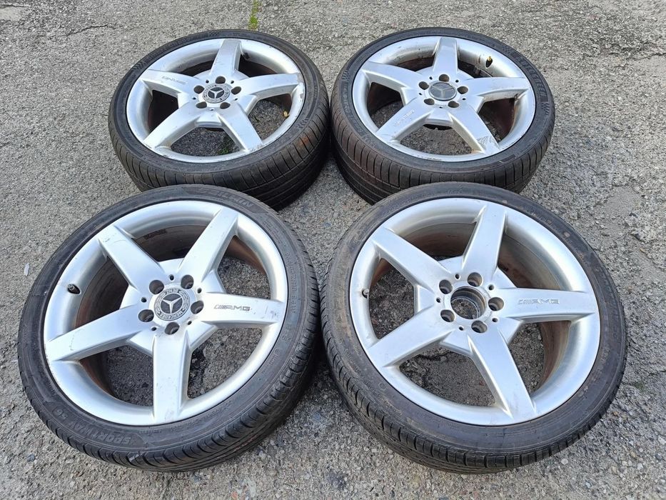 MERCEDES W209 CLK W171 SLK AMG KOŁA Felgi Aluminiowe 5X112 18