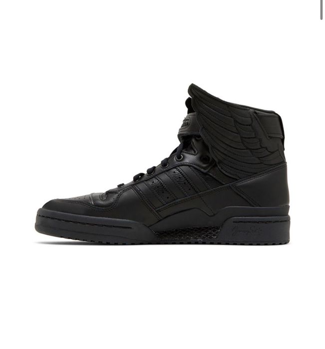 ВЖЕ В УКР‼️Кросівки Adidas Forum High Wings 4.0 Jeremy Scott (Black)