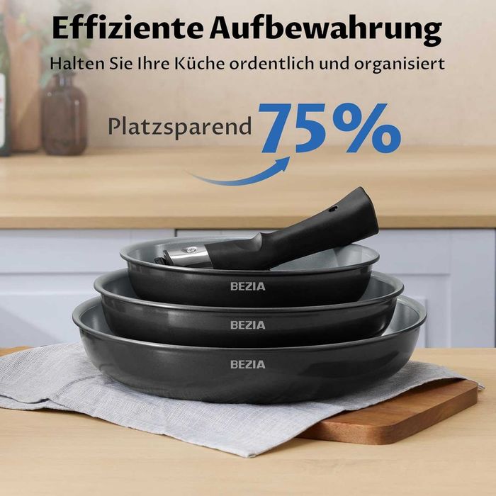 Nowa patelnia / zestaw patelni /komplet garnków /patelnie 3szt !A3274!