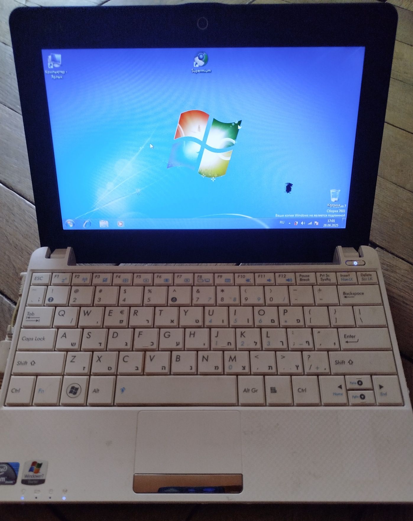 Нетбук asus eee pc