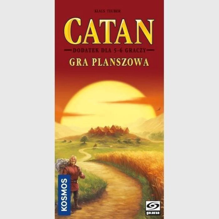 Catan - Gra planszowa 5/6 graczy GALAKTA GALAKTA pudełko,300x150x45