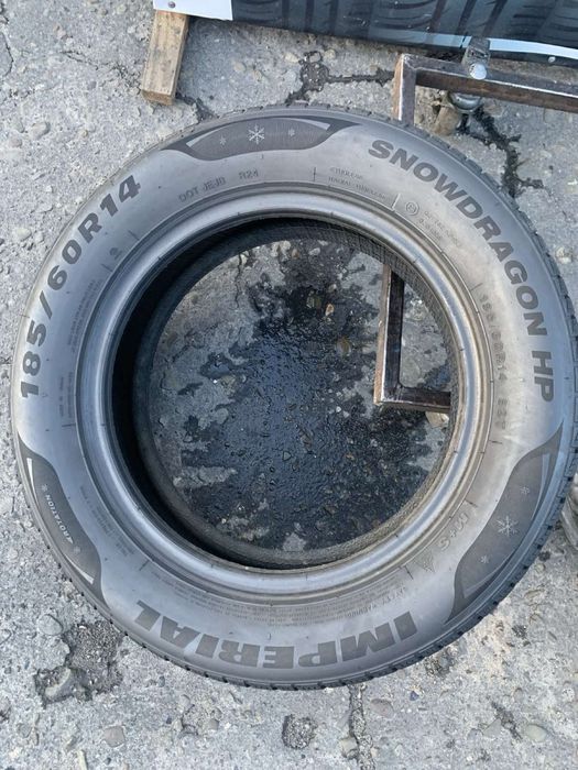Шини 185/60 R14 пара Imperial 2022p зима 6,6мм