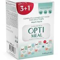 Паучи Оptimeal 4 шт. Вологий корм для котів