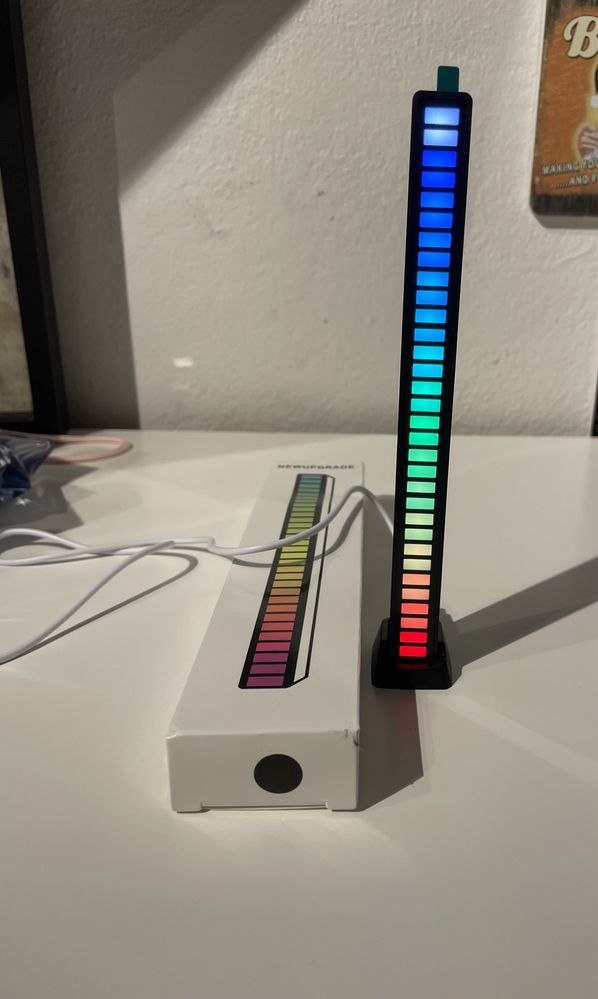 RGB Led Sound reactive (portes incluídos)