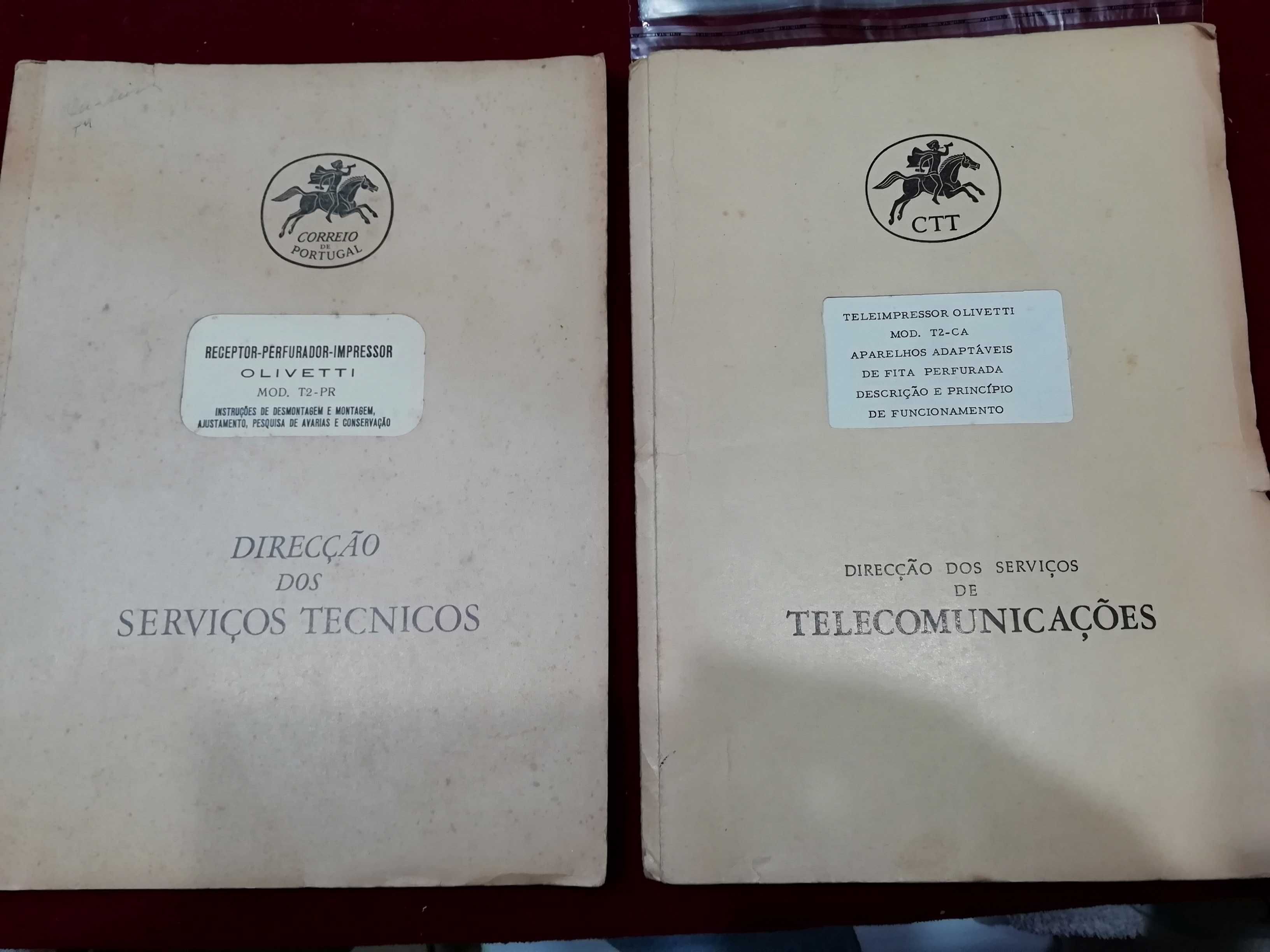 CTT - Documentos antigos técnicos e históricos-telecomunicações