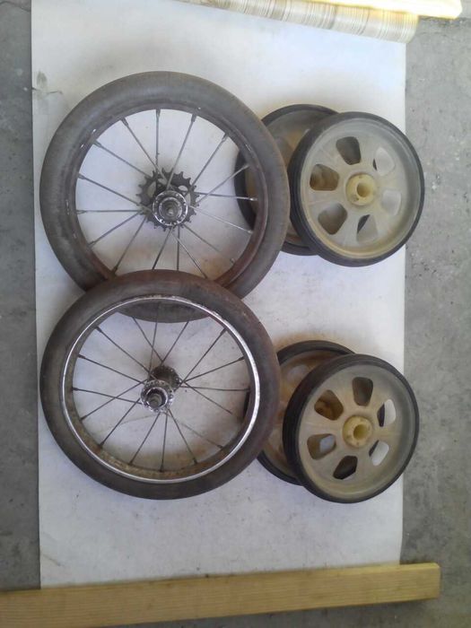 Продам,колеса зайки, конденсатори,вентилятор, колеса для тачки,тележки