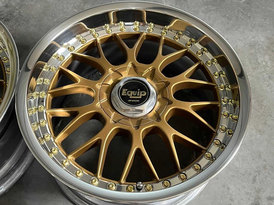 Work Equip M1 Mesh 17" 5x100 5x108 skręcane 3tlg Golf 3 GTI