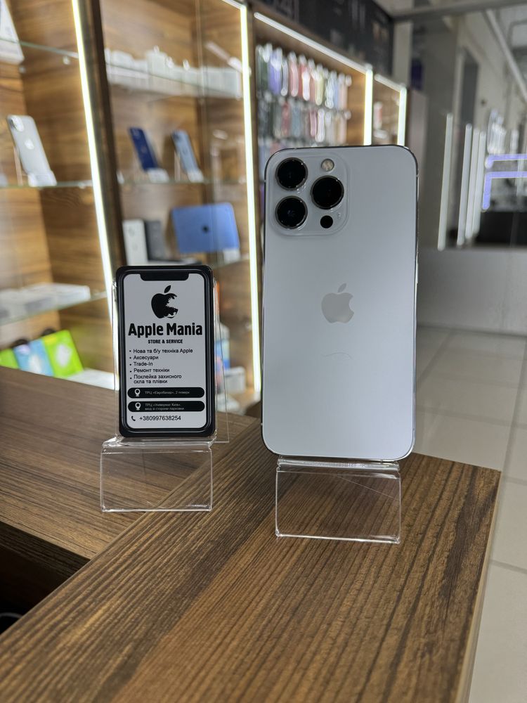 Iphone 13 pro 128 gb silver 97% akb